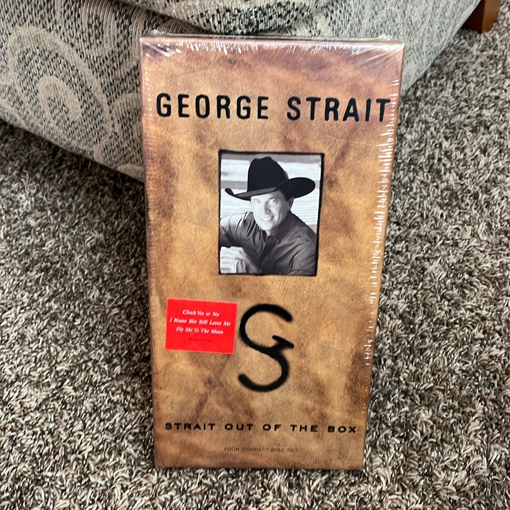 George Strait ‘Strait Out Of The Box’ boxed 4 CD set